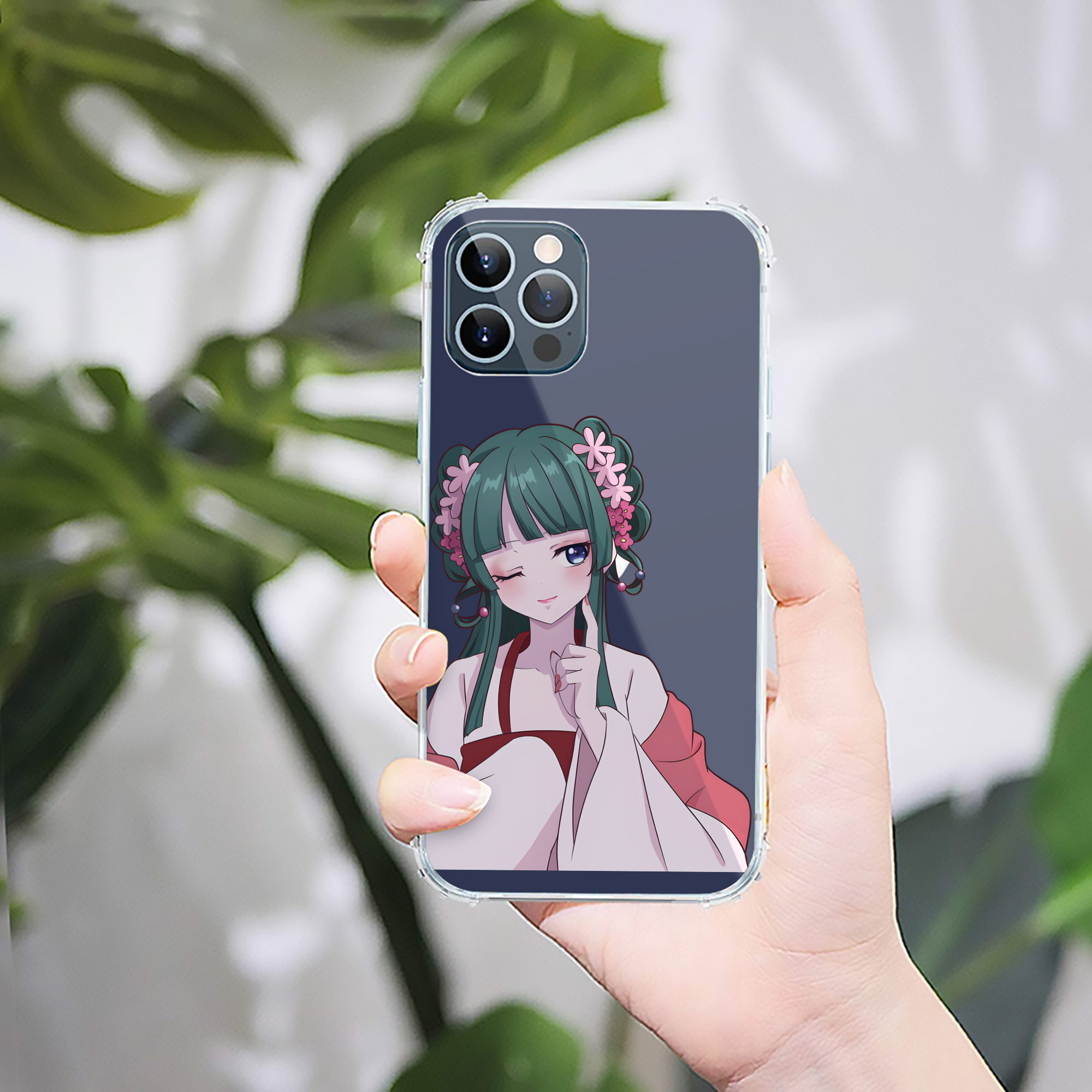 （画像用） 薬屋のひとりごと The Apothecary Diaries 【iPhone 12シリーズ対応】透明スマホケース（クリアソフトケース）